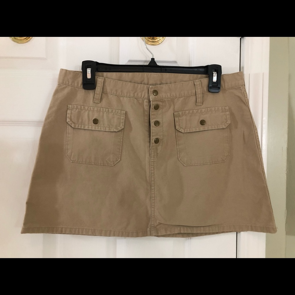 Khaki skirt